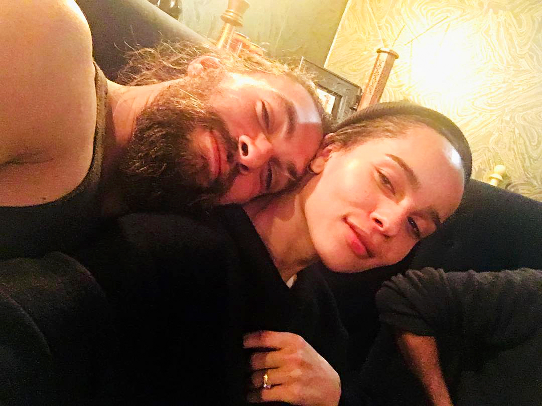 Zoe Kravitz and Jason Momoa Instagram