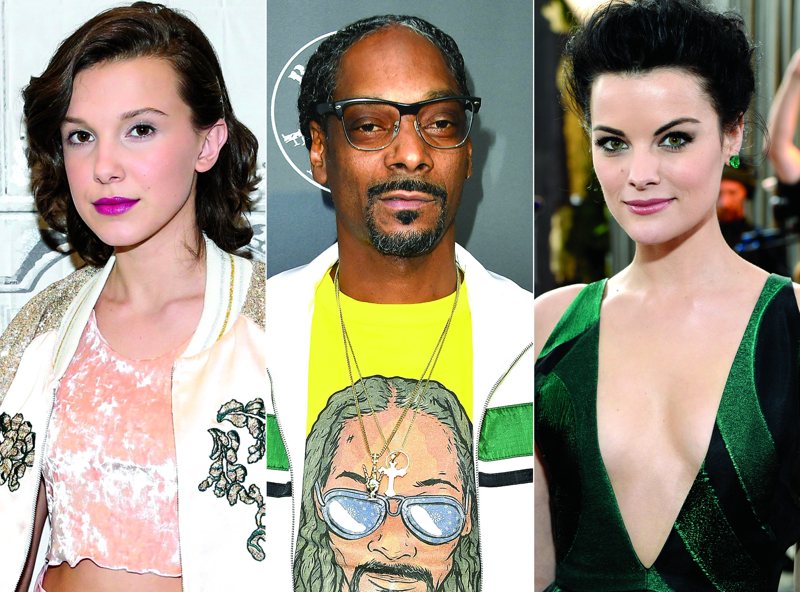 Millie Bobby Brown, Snoop Dogg and Jaimie Alexander