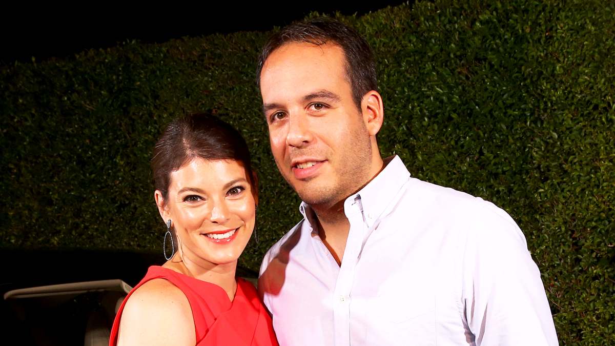 Gail Simmons and Jeremy Abrams attend Variety and Women in Film Emmy Nominee Celebration powered by Samsung Galaxy in West Hollywood, California.