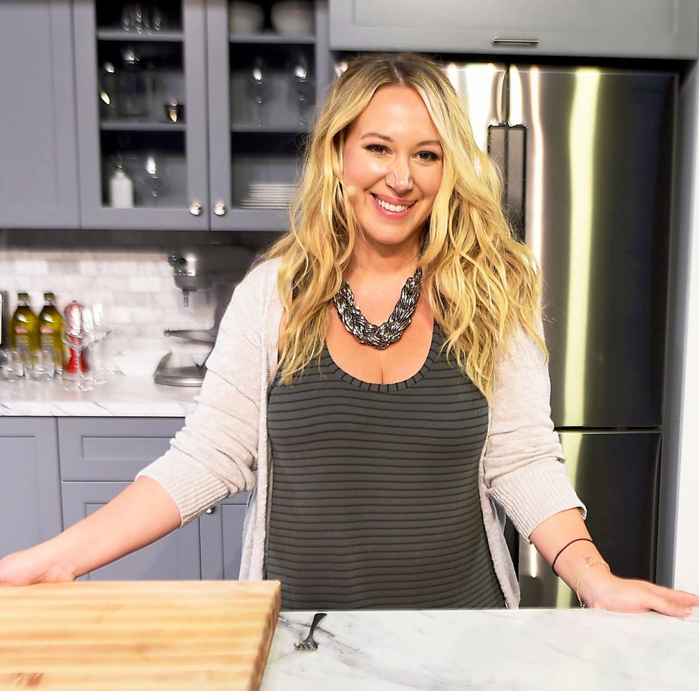 Haylie Duff attends the Food Network & Cooking Channel New York City Wine & Food Festival at Pier 94 in New York City.
