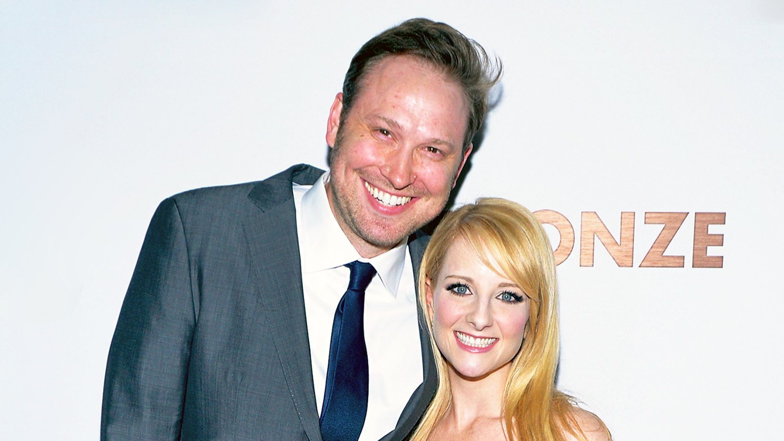 Melissa Rauch and husband Winston attend the premiere of Sony Pictures Classics' "The Bronze" at the Regent Theater in Los Angeles, California.