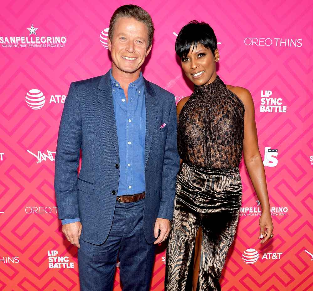 Billy Bush and Tamron Hall attend Us Weekly's Most Stylish New Yorkers 2016 at Vandal on September 13, 2016 in New York City.