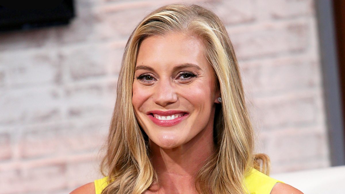 Katee Sackhoff visits Hollywood Today Live in Hollywood, California.
