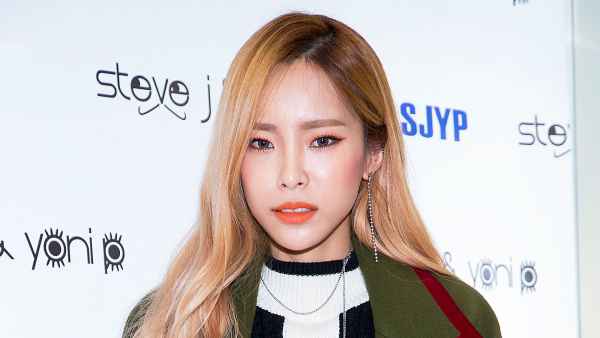 Heize attends the flagship store opening for "Steve J and Yoni P" in Seoul, South Korea.