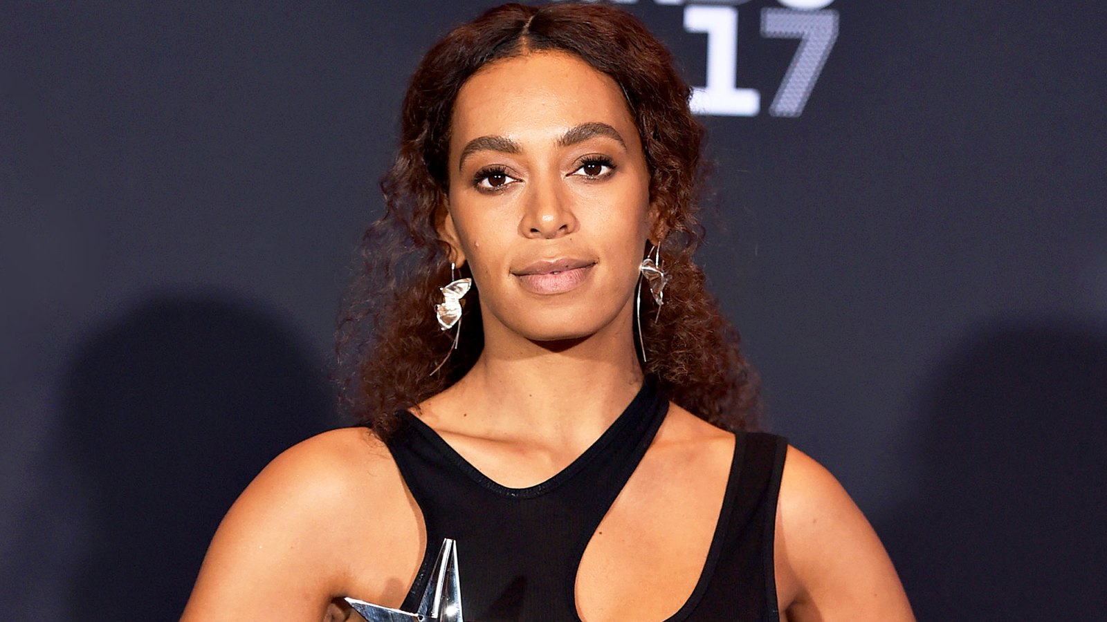 Solange attends the 2017 BET Awards at Microsoft Theater in Los Angeles, California.