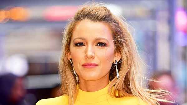 Blake Lively arrives to ‘Good Morning America‘ in New York City.