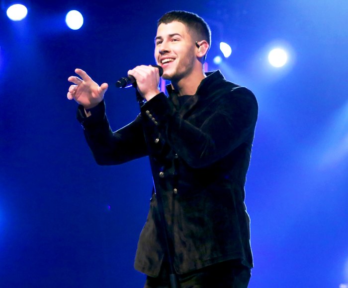 Nick Jonas performs onstage during the 2017 Person of the Year Gala in Las Vegas, Nevada.