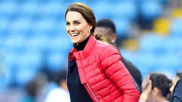 Catherine, Duchess of Cambridge visits Aston Villa Football Club on November 22, 2017 in Birmingham, England.