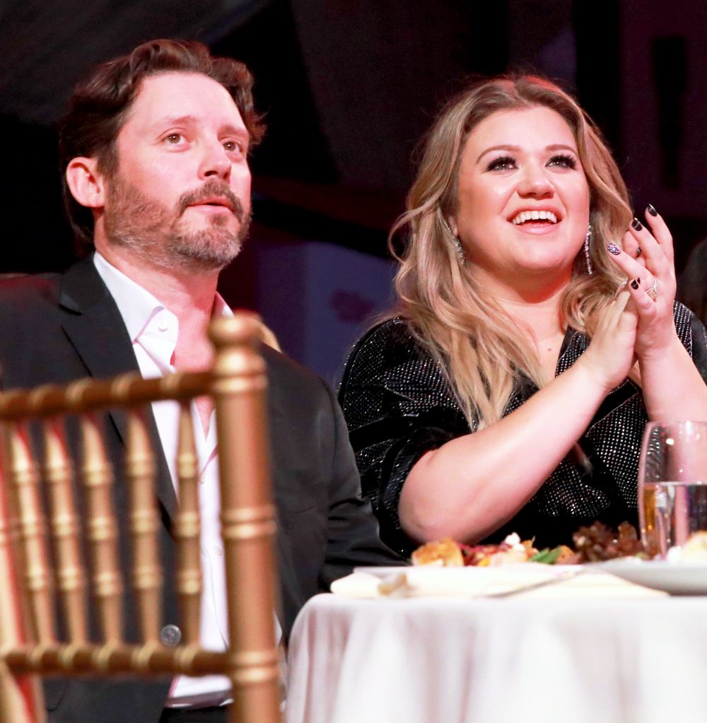 Brandon Blackstock and Kelly Clarkson attend Billboards Women in Music 2017 at The Ray Dolby Ballroom at Hollywood & Highland Center in Hollywood, California.