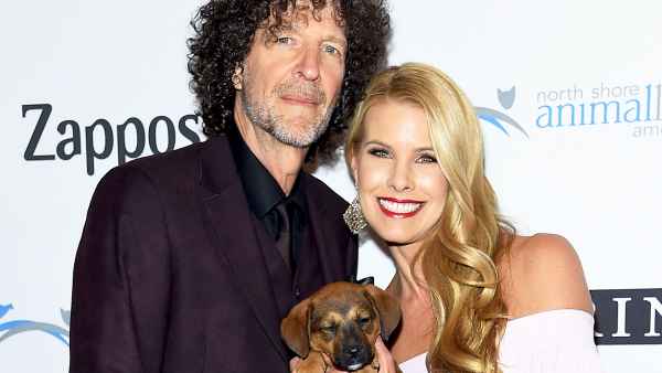 Howard Stern and Beth Ostrosky attend the 2017 North Shore Animal League America Gala at Grand Hyatt New York on December 1, 2017 in New York City.