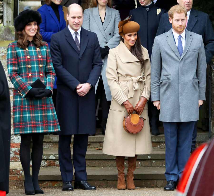 Kate Middleton, Prince William, Meghan Markle and Prince Harry