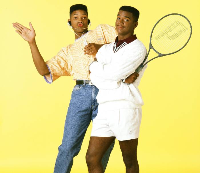 Will Smith as William 'Will' Smith and Alfonso Ribeiro as Carlton Banks