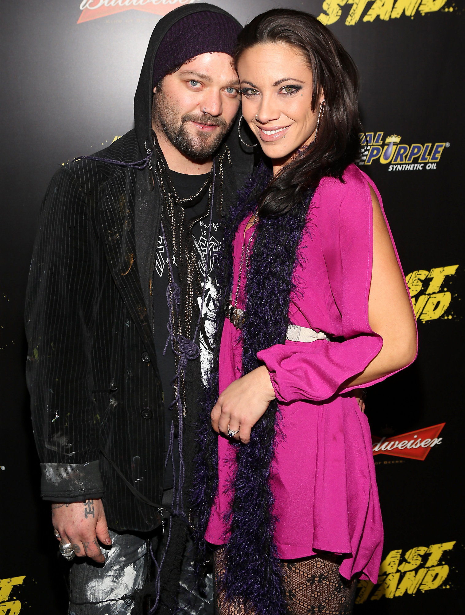 Bam Margera, Wife Nicole Boyd Welcome photo