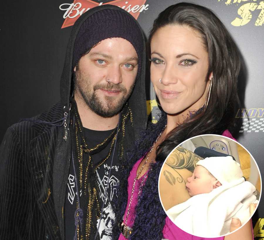 Bam Margera, Nicole Boyd, Baby, Phoenix Wolf