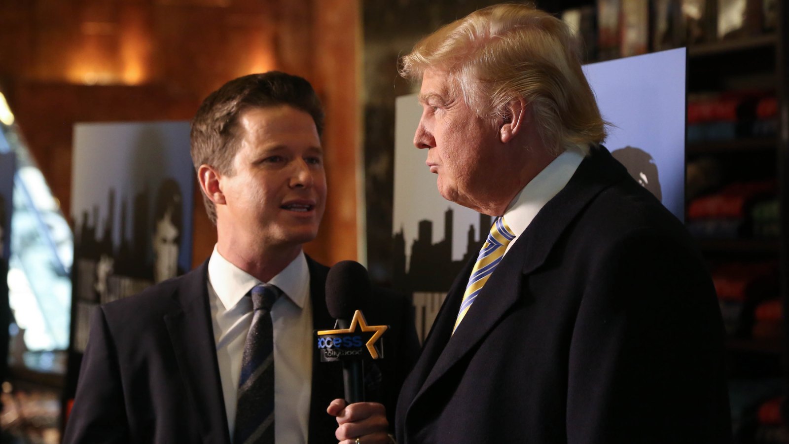 Billy Bush and Donald Trump