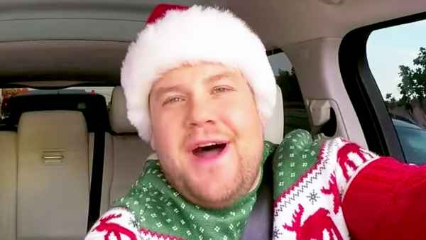 James Corden in Christmas ‘Carpool Karaoke’