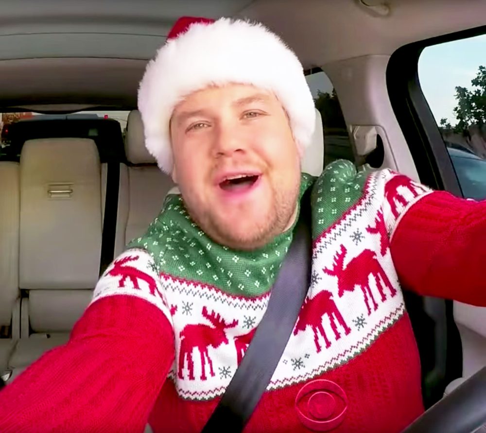 James Corden in Christmas ‘Carpool Karaoke’