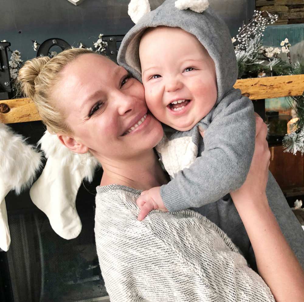 Katherine Heigl and Joshua Jr