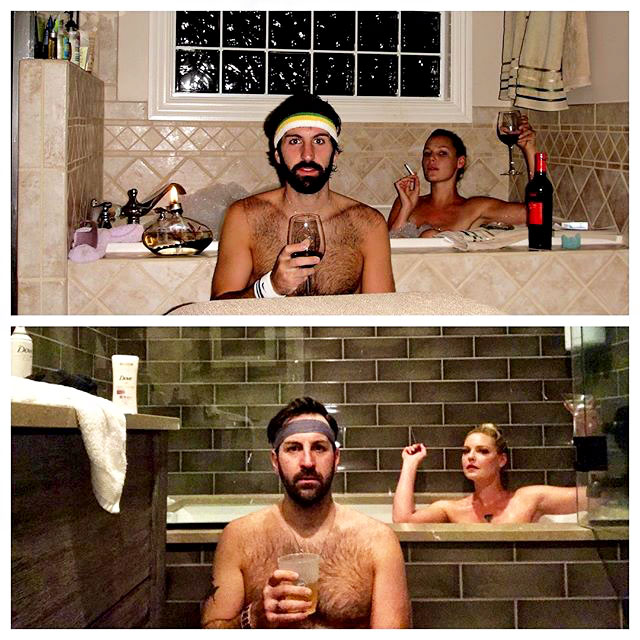 Katherine Heigl and Josh Kelley