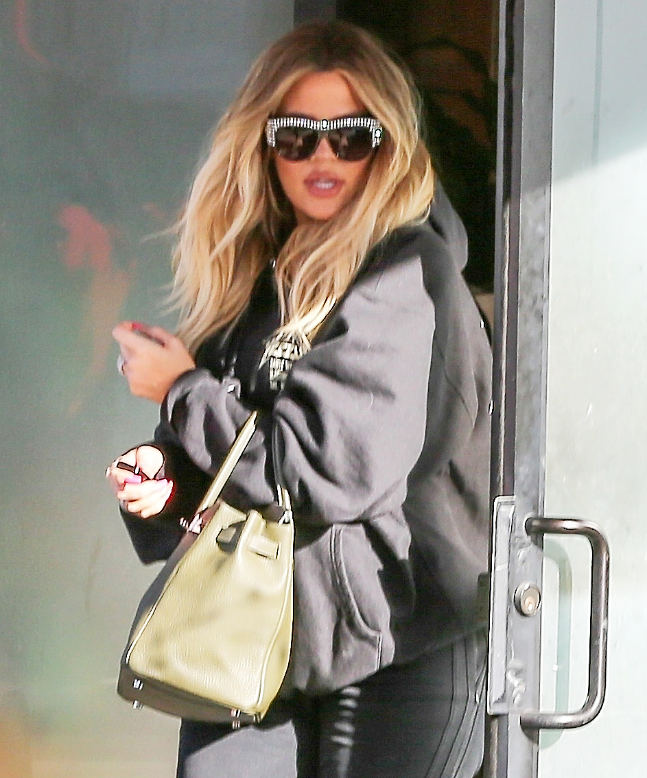 Khloé Kardashian Just Had a Baby; Here are Some Pics of Her Handbags -  PurseBlog