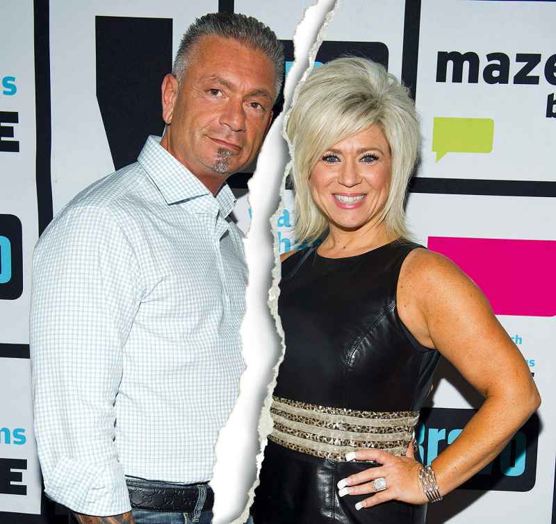 Larry Caputo and Theresa Caputo split