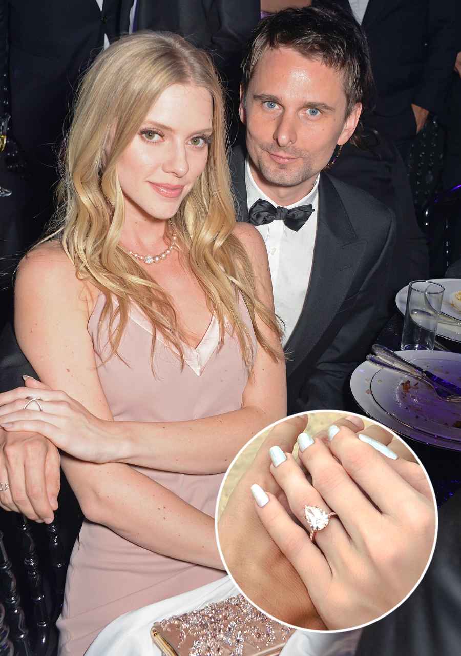 Matt Bellamy, Elle Evans, Engaged, Engagement Ring