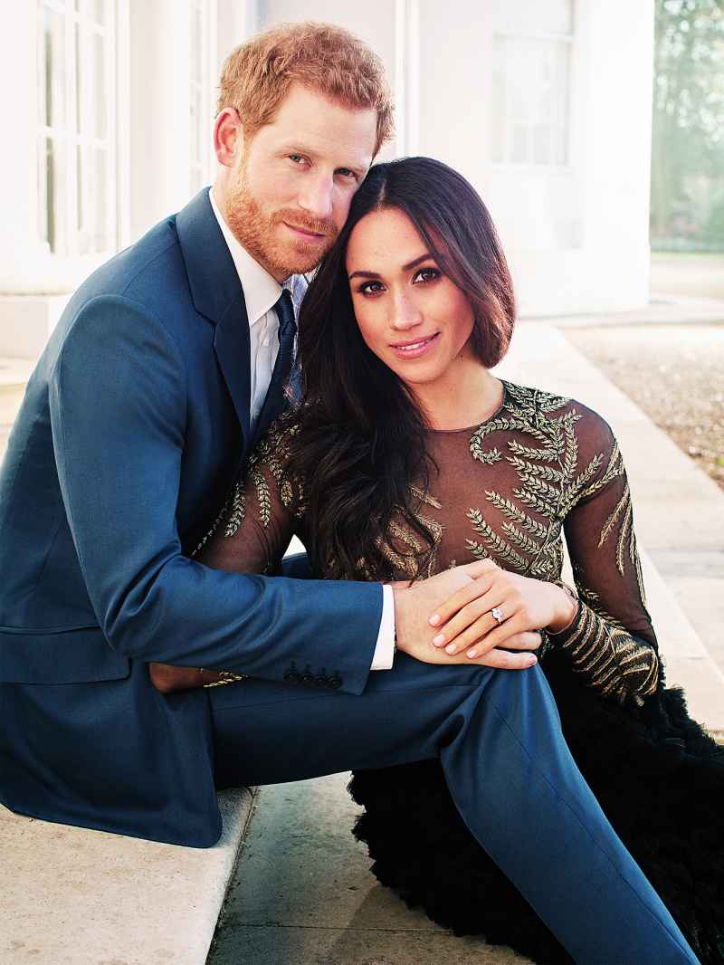 Prince Harry and Meghan Markle official engagement photo