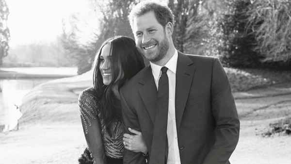 Prince Harry and Meghan Markle official engagement photo