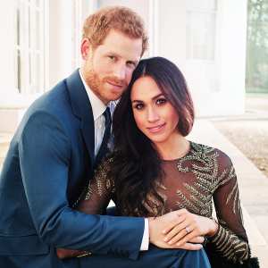 Prince Harry and Meghan Markle official engagement photo