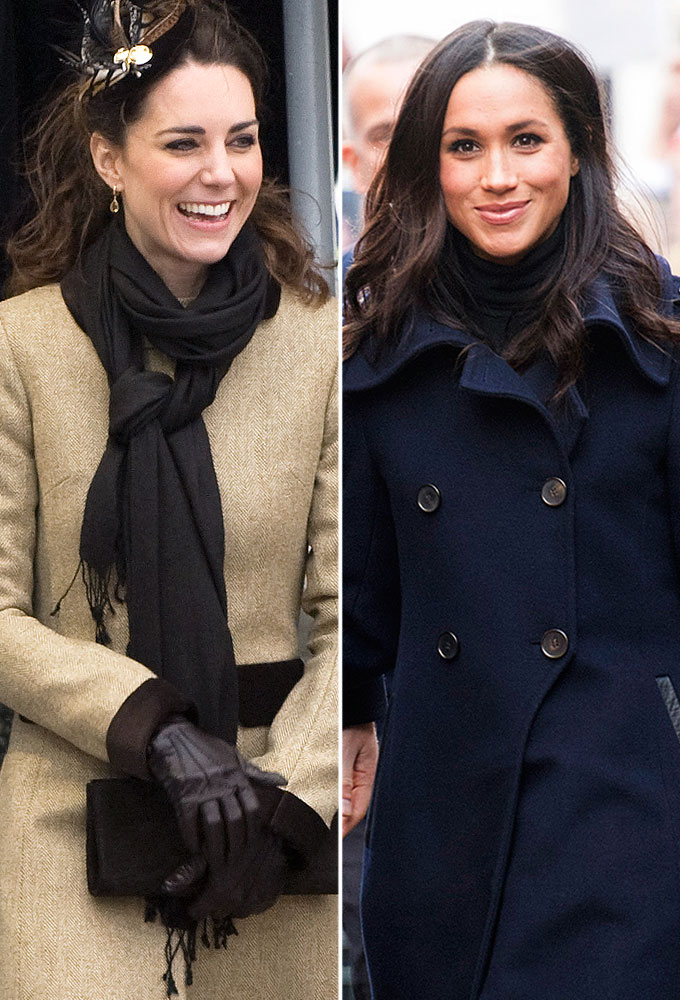 Kate Middleton and Meghan Markle