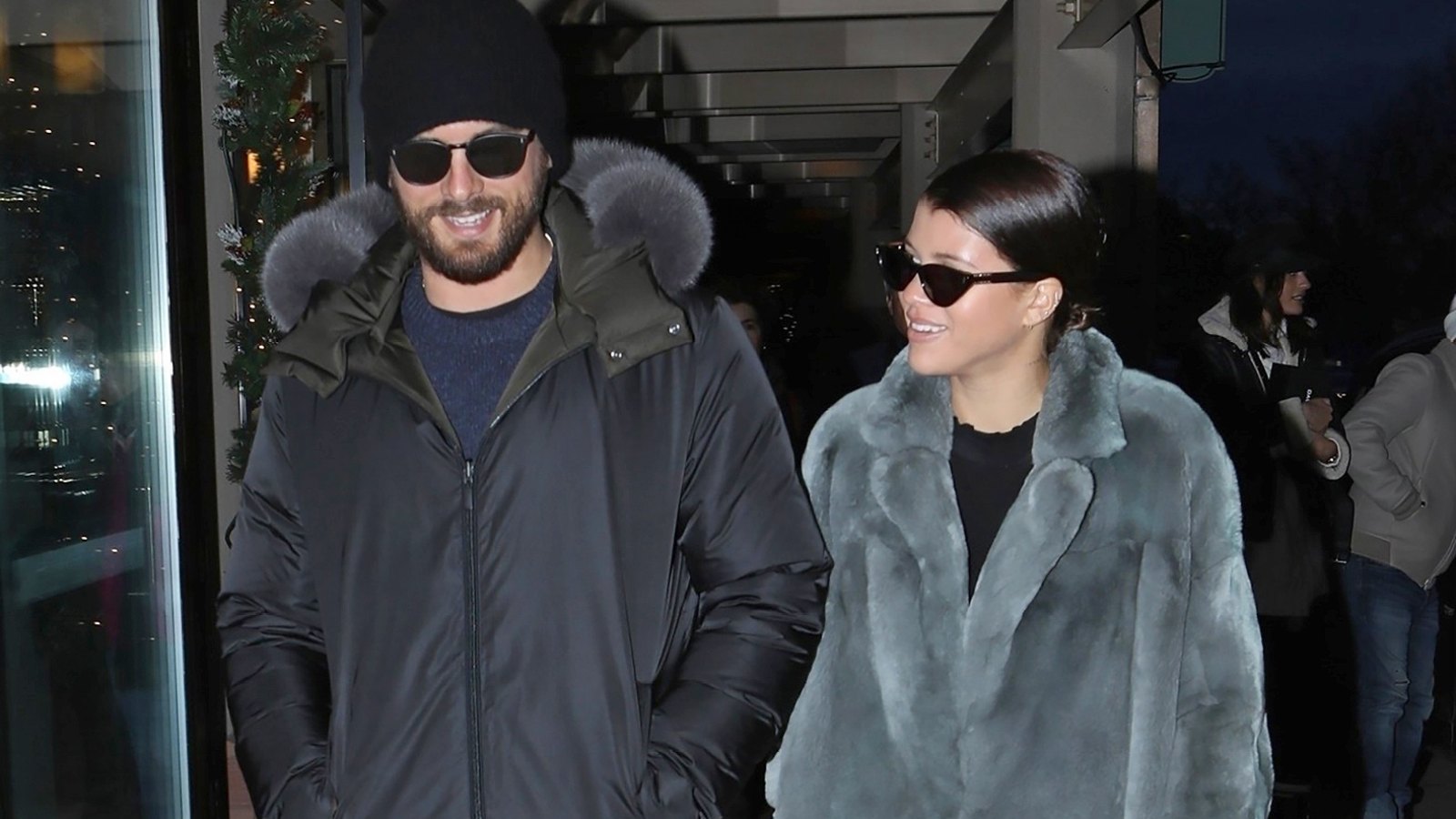 Scott Disick, Sofia Richie Step Out in Aspen for Date Night: Pic