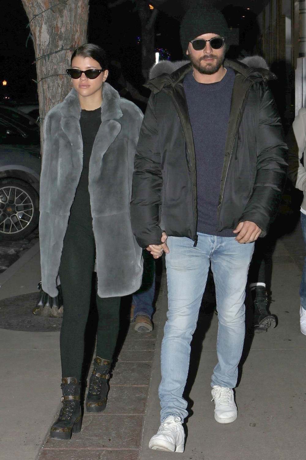 Sofia Richie, Scott Disick, Aspen, Vacation, Date