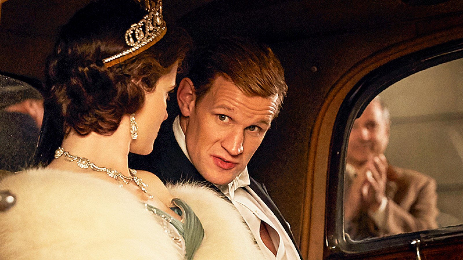 Claire Foy and Matt Smith in ‘The Crown‘