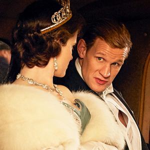 Claire Foy and Matt Smith in ‘The Crown‘