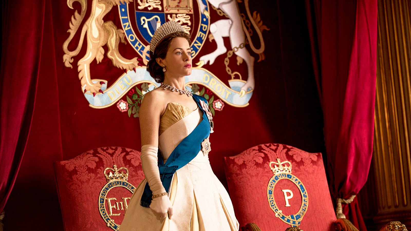 Claire Foy as Queen Elizabeth in ‘The Crown‘