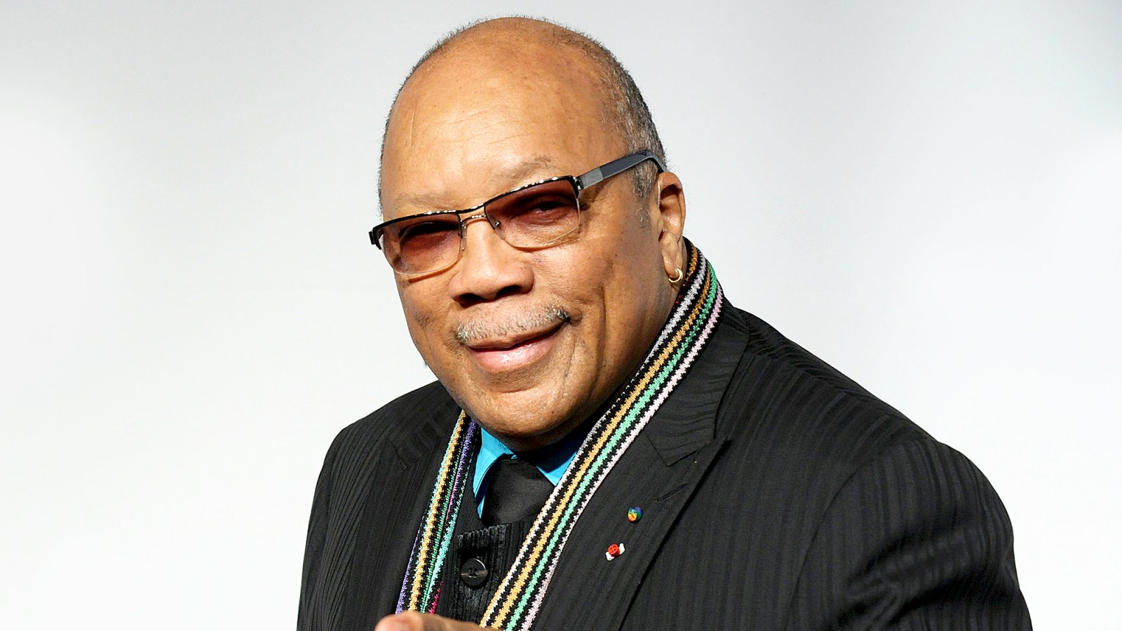 Quincy Jones attends the MusiCares Person of the Year at Los Angeles Convention Center in Los Angeles, California.