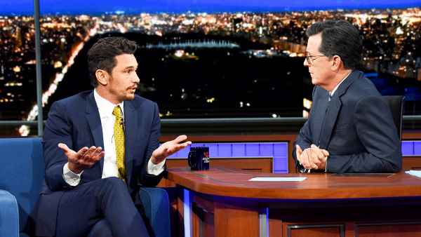 James Franco on ‘The Late Show with Stephen Colbert‘