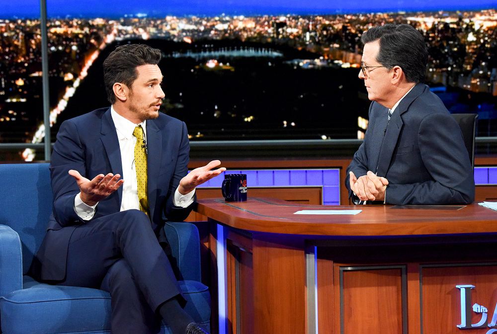 James Franco on ‘The Late Show with Stephen Colbert‘