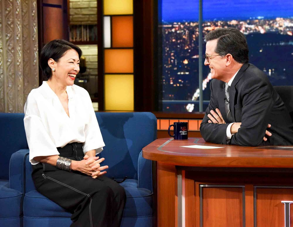 Ann Curry on ‘The Late Show with Stephen Colbert‘
