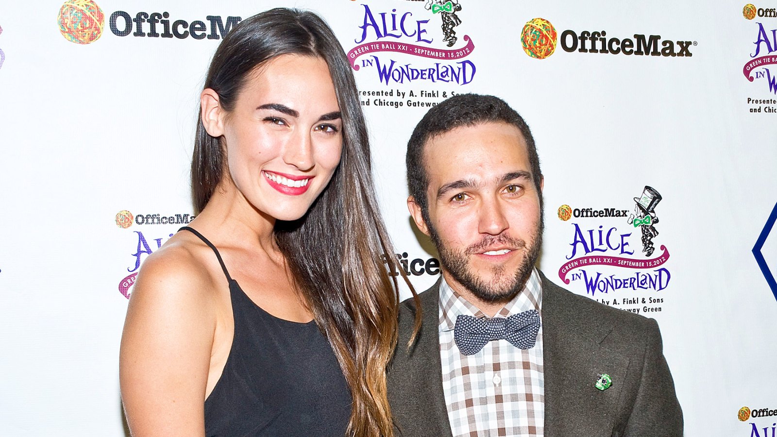 Meagan Camper and Pete Wentz attend the Green Tie Ball XXI Benefiting Chicago Gateway Green at A. Finkl & Sons in Chicago, Illinois.
