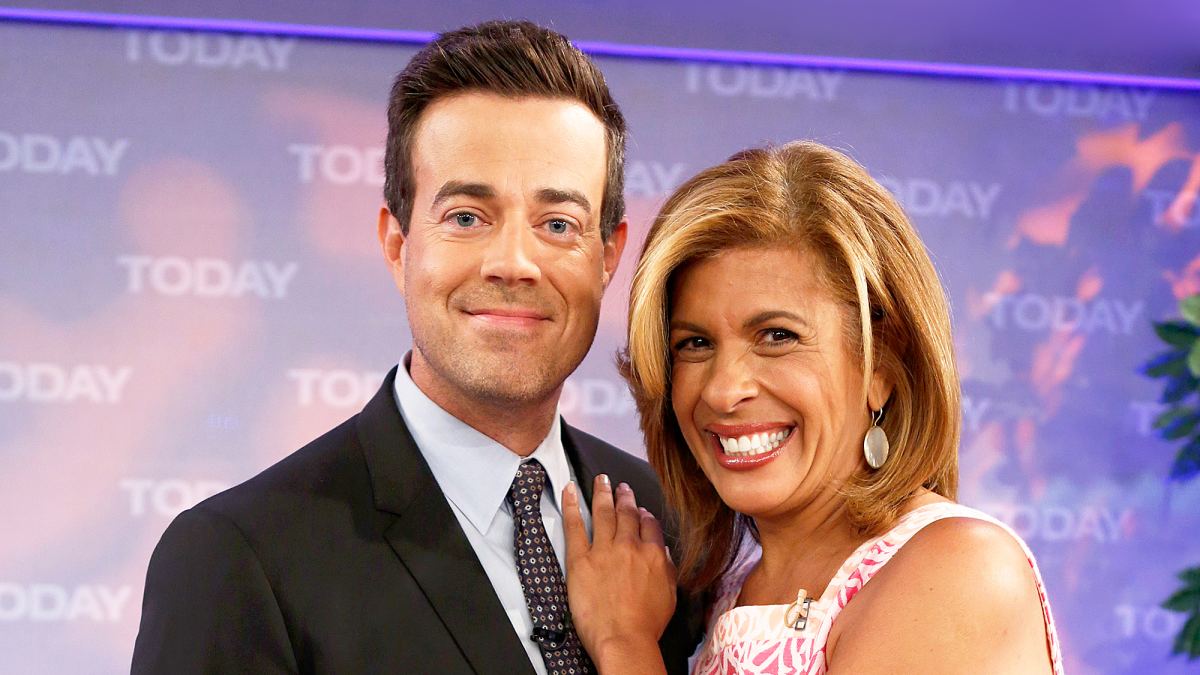 Carson Daly and Hoda Kotb on ‘Today‘ show