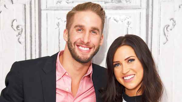 Shawn Booth and Kaitlyn Bristowe attend the 2015 AOL BUILD Speaker Series presentation of: "After the Final Rose" at AOL Studios in New York City.