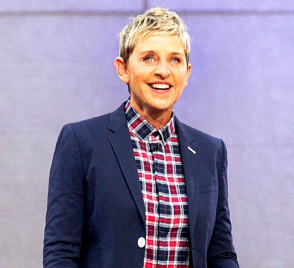 Ellen DeGeneres attends 'The Ellen DeGeneres Show' Bi-Coastal Premiere at Rockefeller Center in New York City.