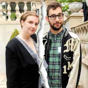 Lena Dunham and Jack Antonoff arrive at The Rape Foundation's Annual Brunch at Greenacres, The Private Estate of Ron Burkle on October 4, 2015 in Beverly Hills, California.