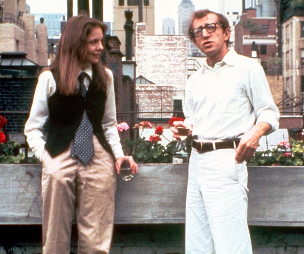 Diane Keaton and Woody Allen in the film ‘Annie Hall‘
