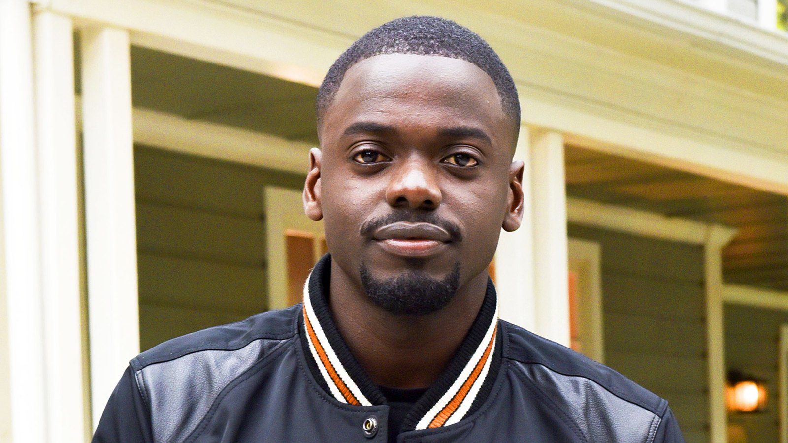 Daniel Kaluuya arrives at "Get Out" garden party on May 9, 2017.