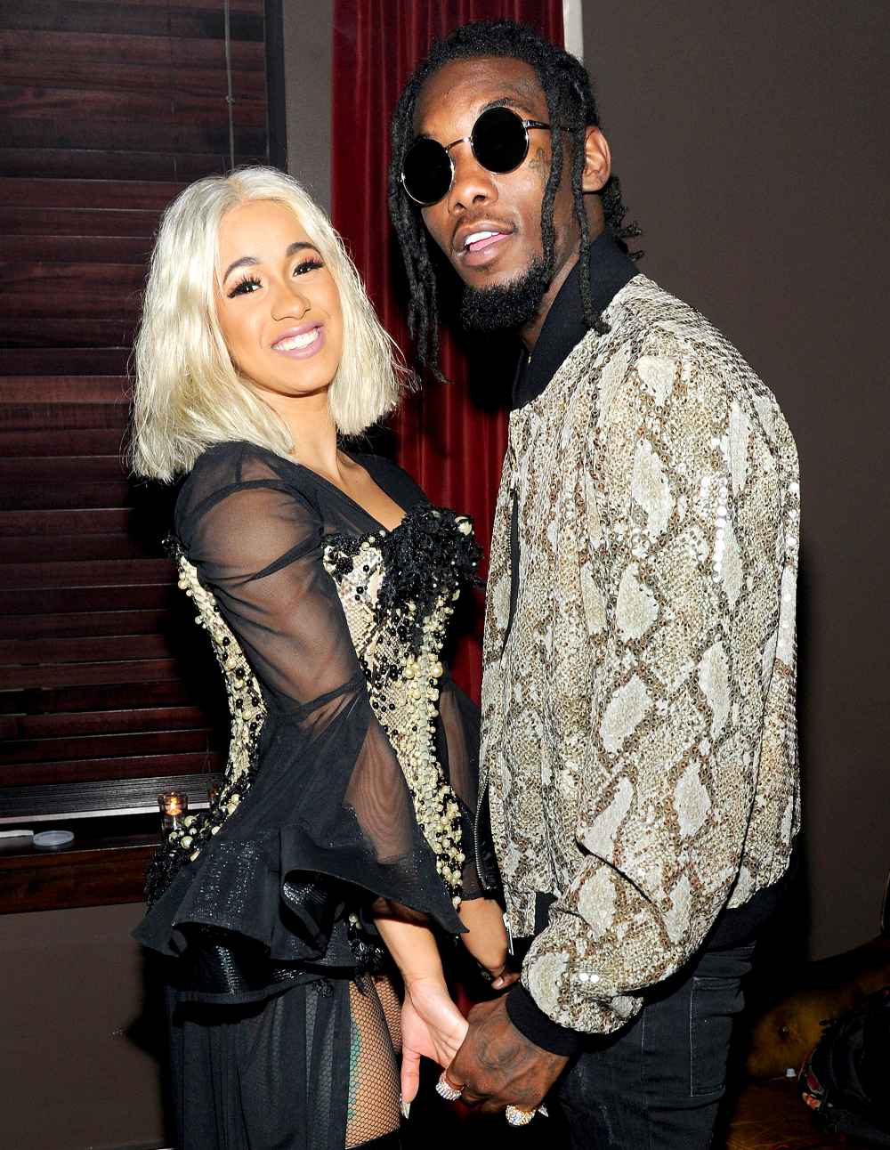 Cardi B and Offset attend NYLON's Rebel Fashion Party at Gramercy Park Hotel on September 12, 2017 in New York City.