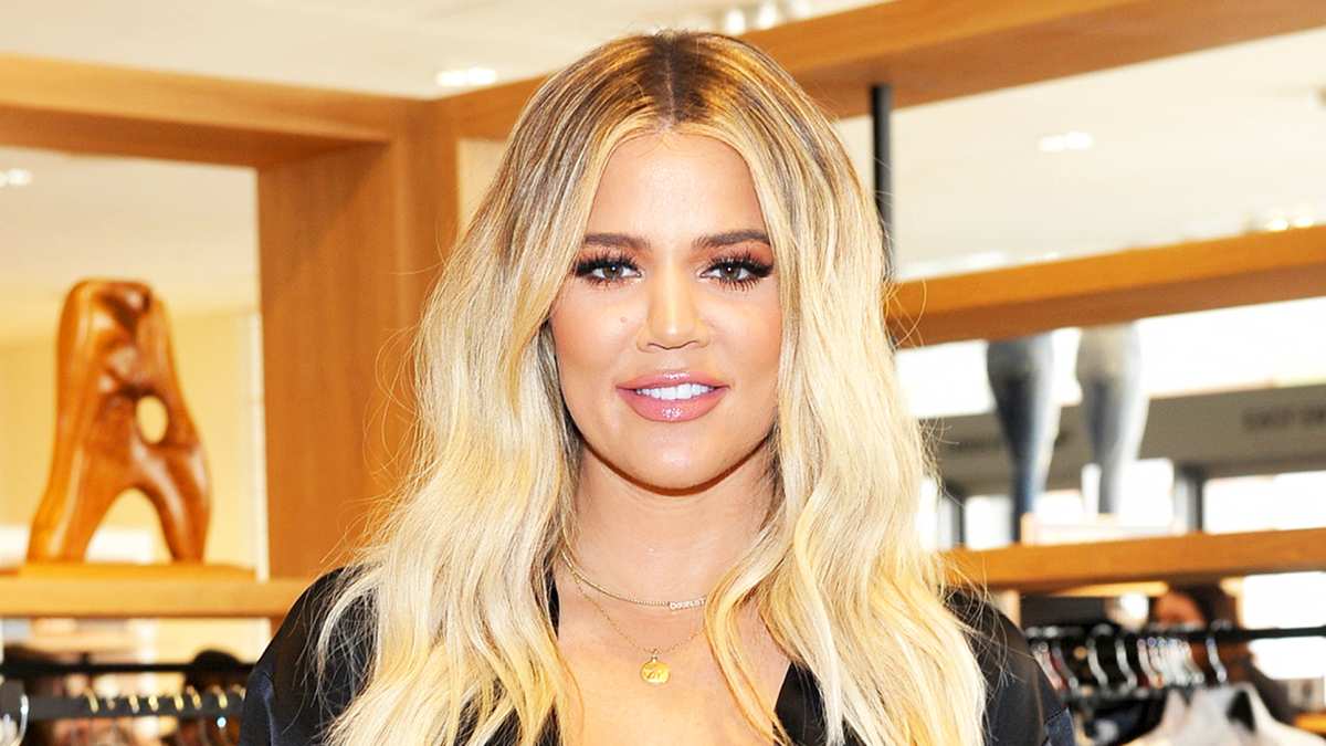 Khloe Kardashian attends Good American Anniversary Celebration With Khloe Kardashian & Emma Grede at Nordstrom Century City on October 7, 2017 in Los Angeles, California.