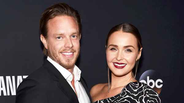Matthew Alan and Camilla Luddington arrive at the 300th Episode Celebration for ABC's "Grey's Anatomy" at TAO Hollywood on November 4, 2017 in Los Angeles, California.