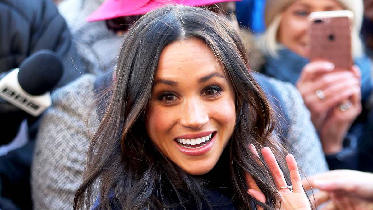 Meghan Markle attends the Terrance Higgins Trust World AIDS Day charity fair on December 1, 2017 in Nottingham, England.